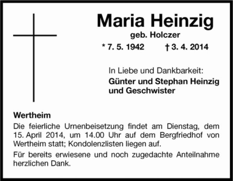 Maria Heinzig