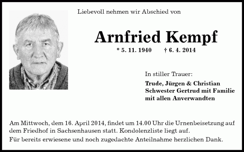 Arnfried Kempf