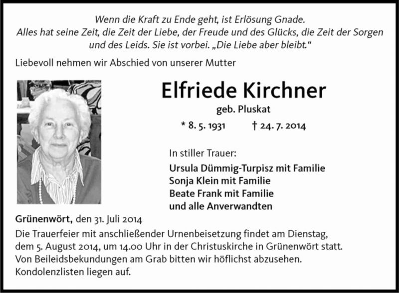 Elfriede Kirchner