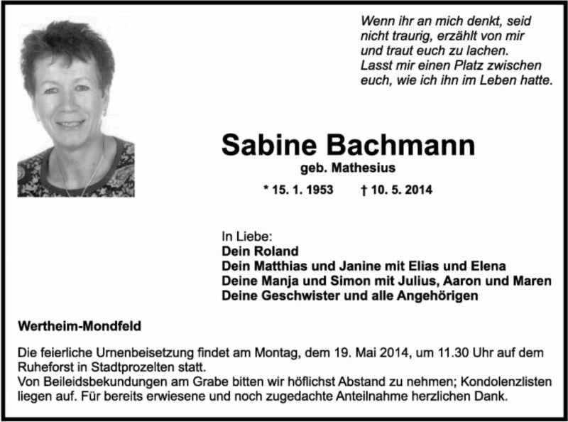 Sabine Bachmann