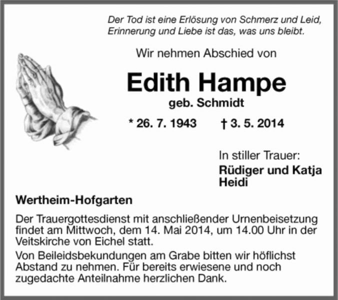 Edith Hampe