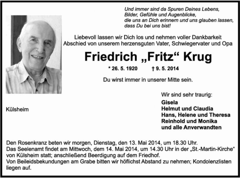 Friedrich „Fritz“ Krug