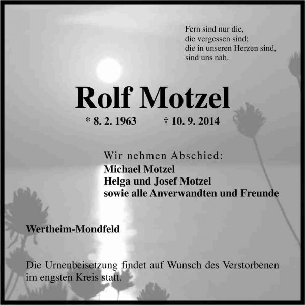 Rolf Motzel