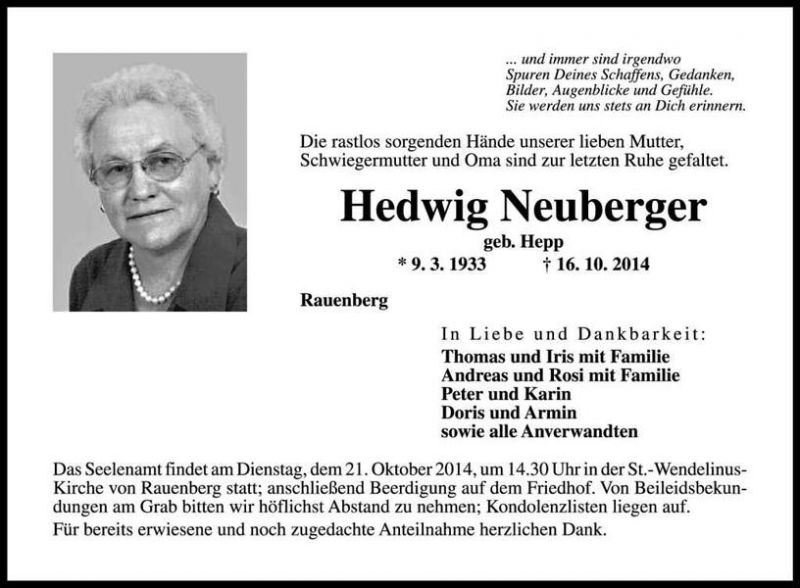 Hedwig Neuberger