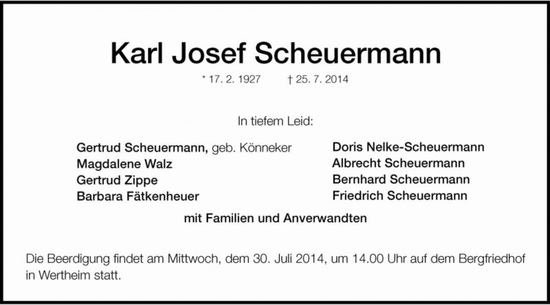 Karl Josef Scheuermann