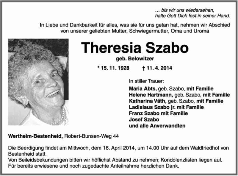 Theresia Szabo