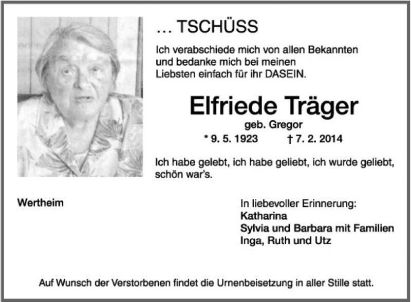 Elfriede Träger