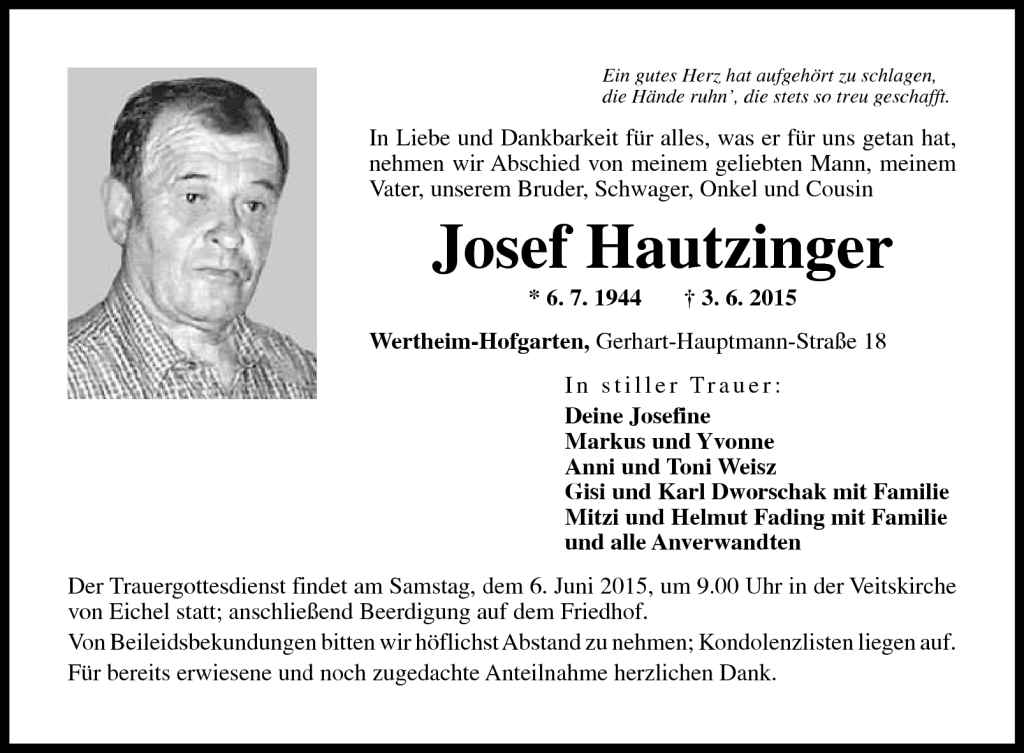 Josef Hautzinger
