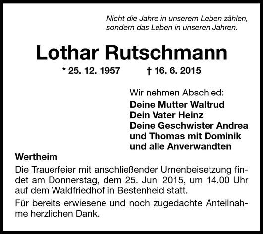 Lothar Rutschmann