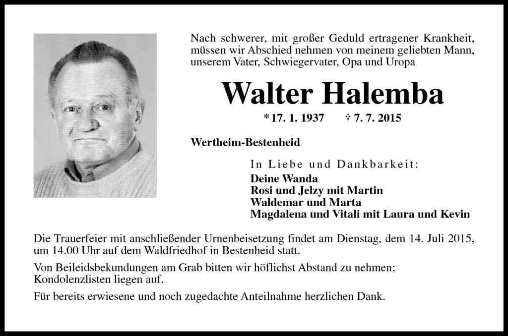 Walter Halemba
