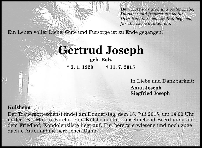 Gertrud Joseph