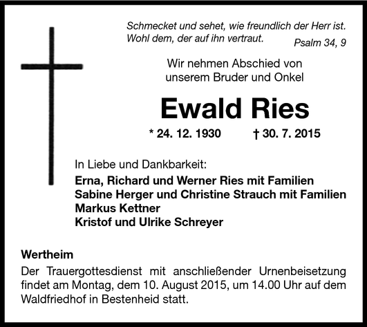 Ewald Ries