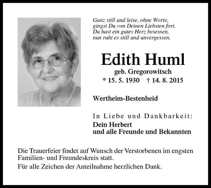 Edith Huml
