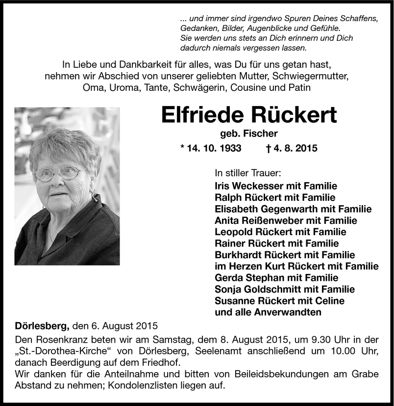 Elfriede Rückert