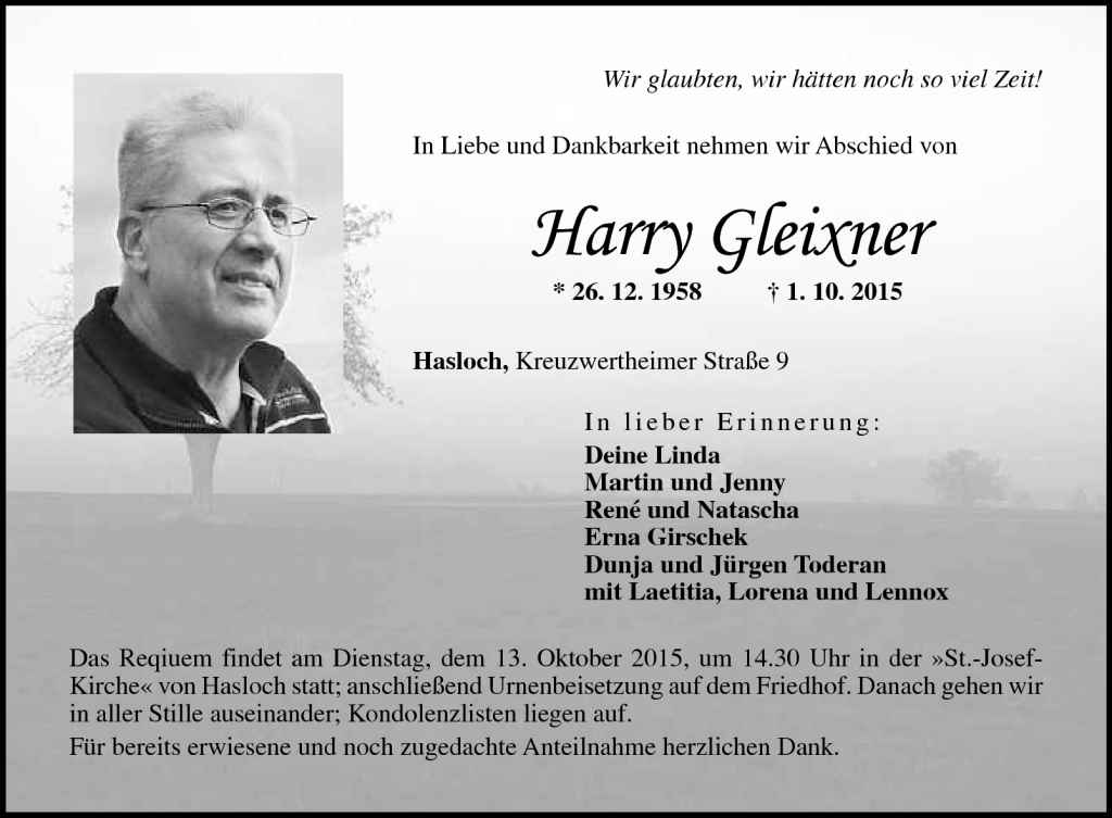 Harry Gleixner
