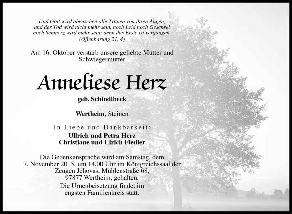 Anneliese Herz