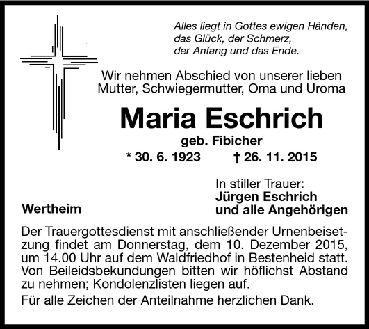 Maria Eschrich