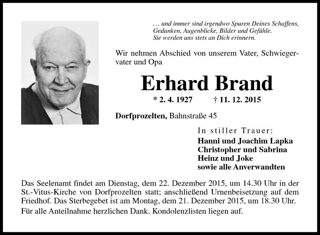 Erhard Brand