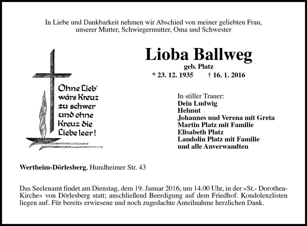 Lioba Ballweg