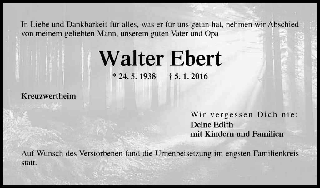 Walter Ebert