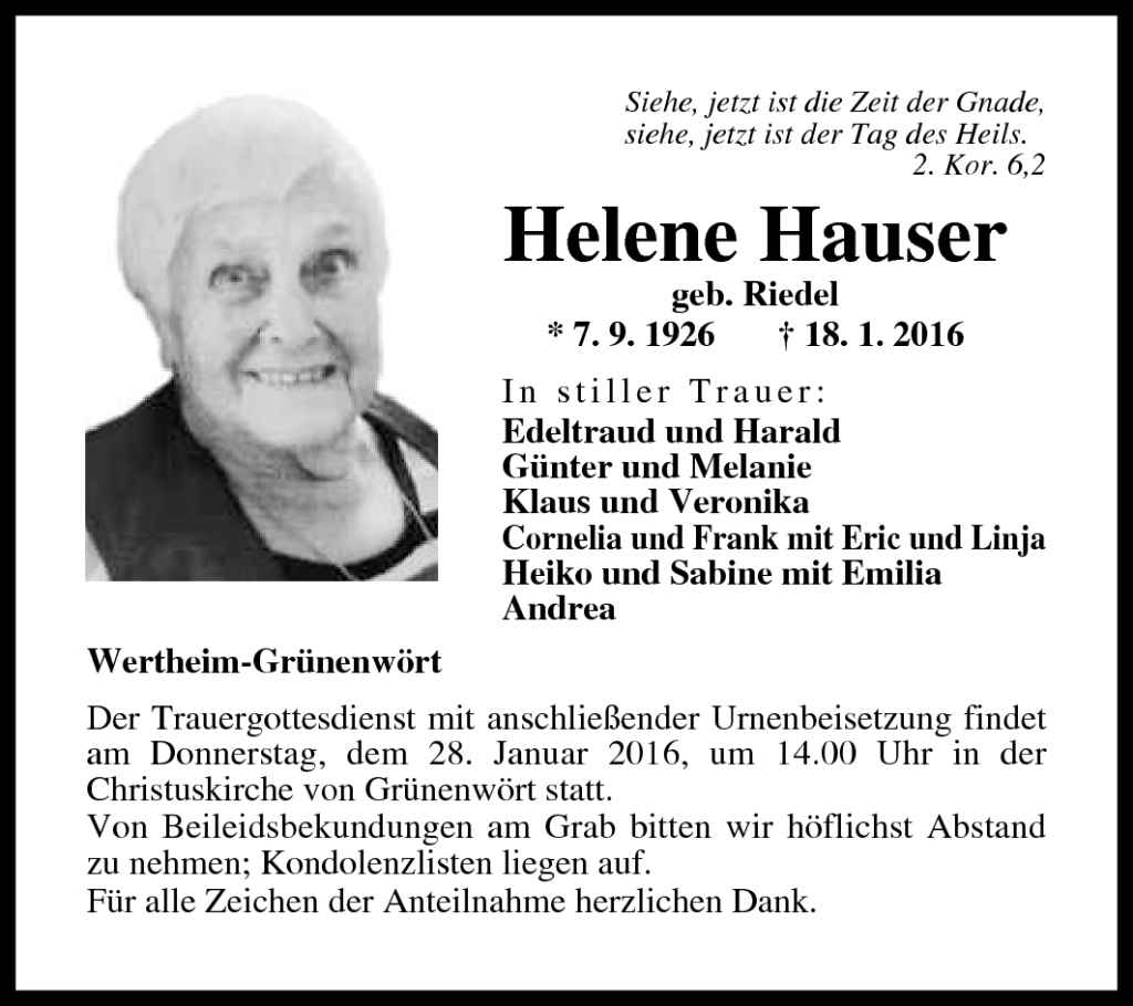 Helene Hauser