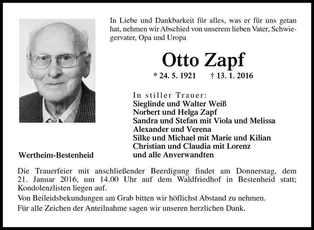 Otto Zapf