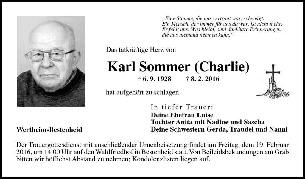 Karl Sommer