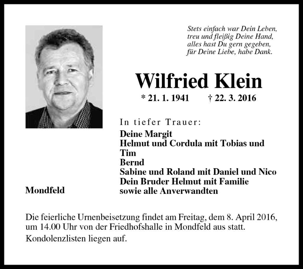 Wilfried Klein