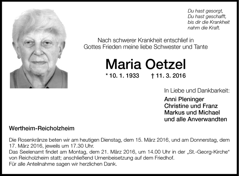 Maria Oetzel