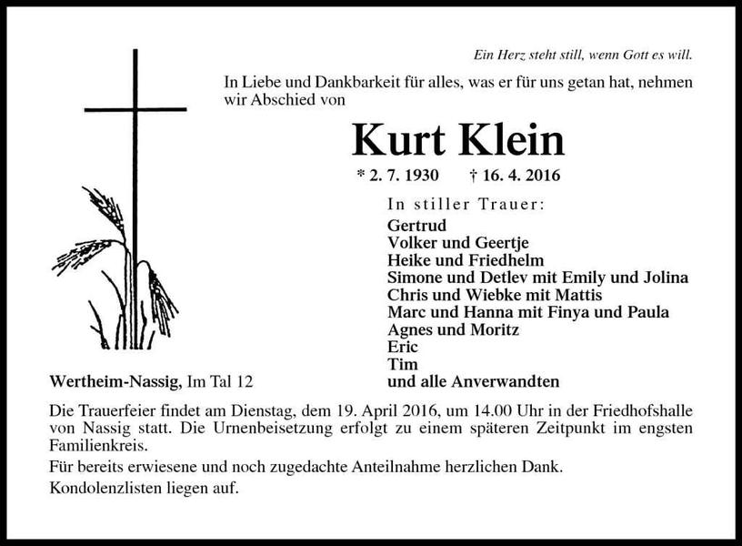 Kurt Klein