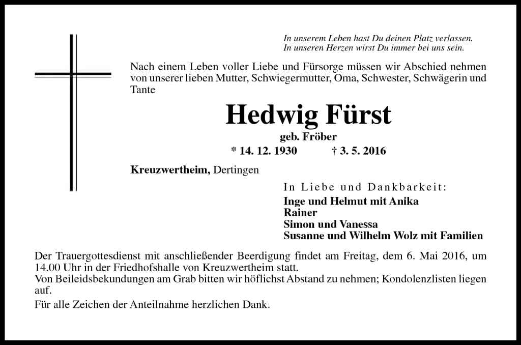 Hedwig Fürst