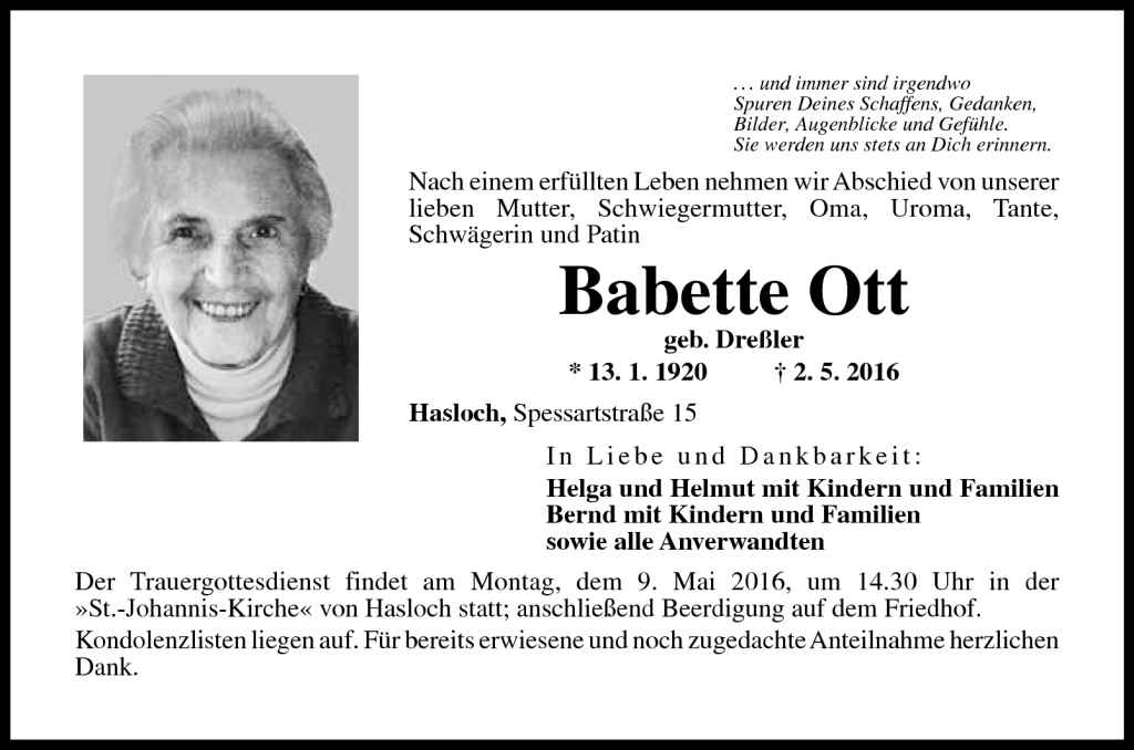 Babette Ott