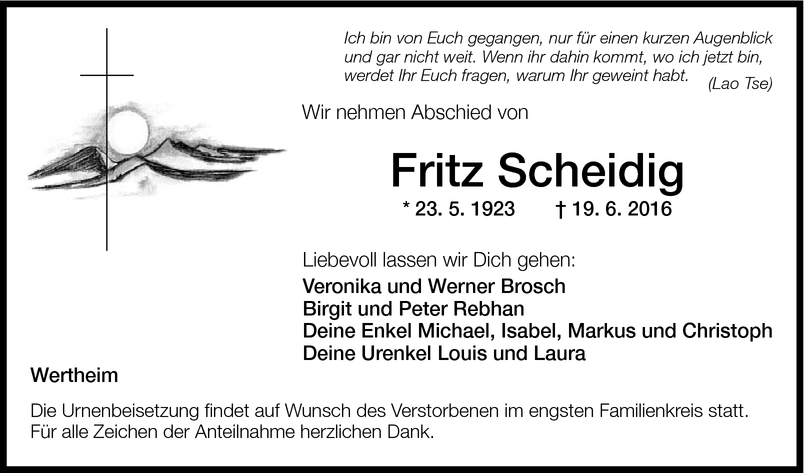 Fritz Scheidig