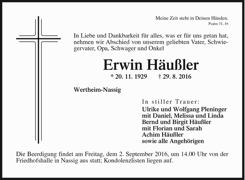 Erwin Häußler