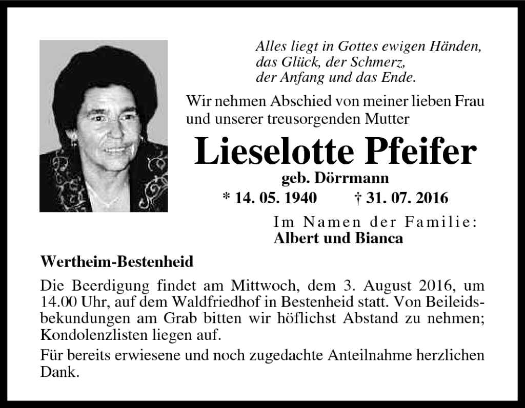 Lieselotte Pfeifer