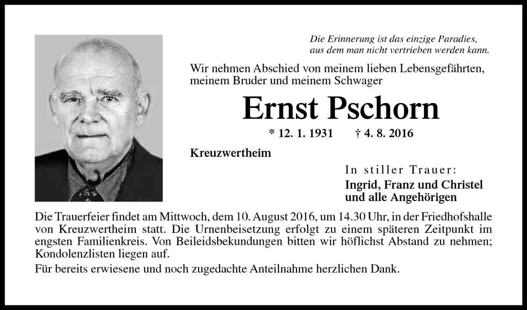 Ernst Pschorn