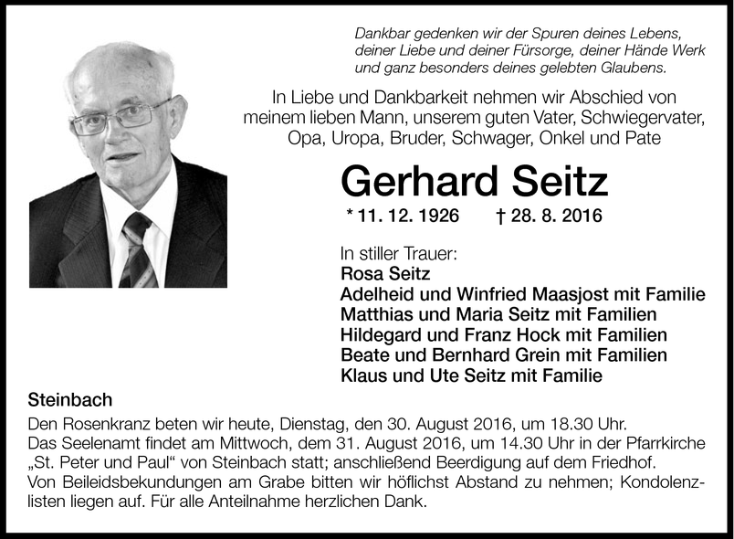 Gerhard Seitz