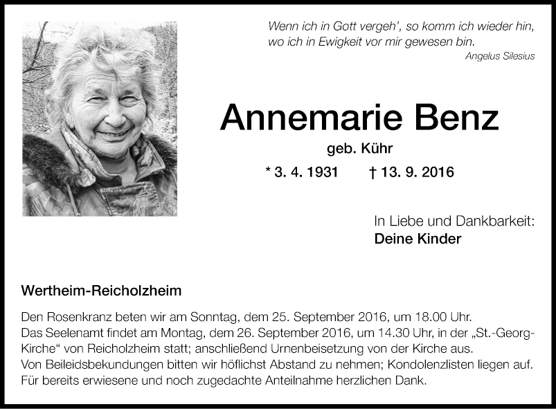 Annemarie Benz