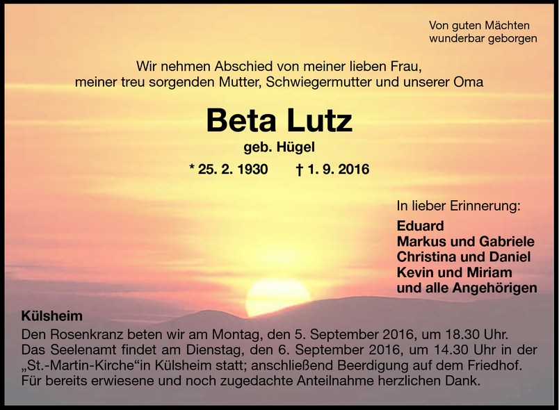 Beta Lutz