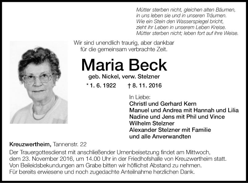 Maria Beck