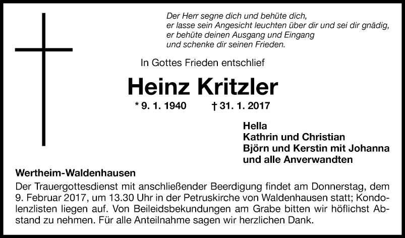 Heinz Kritzler