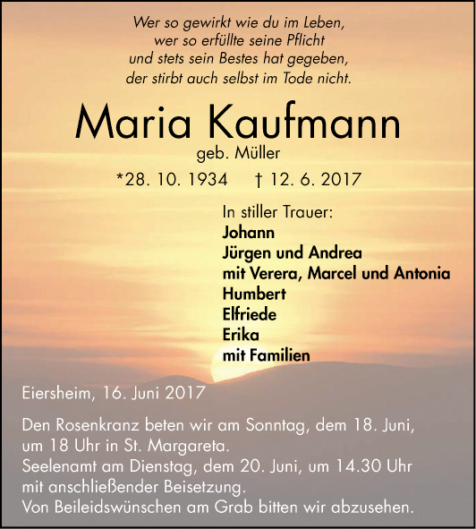 Maria Kaufmann
