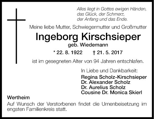 Ingeborg Kirschsieper