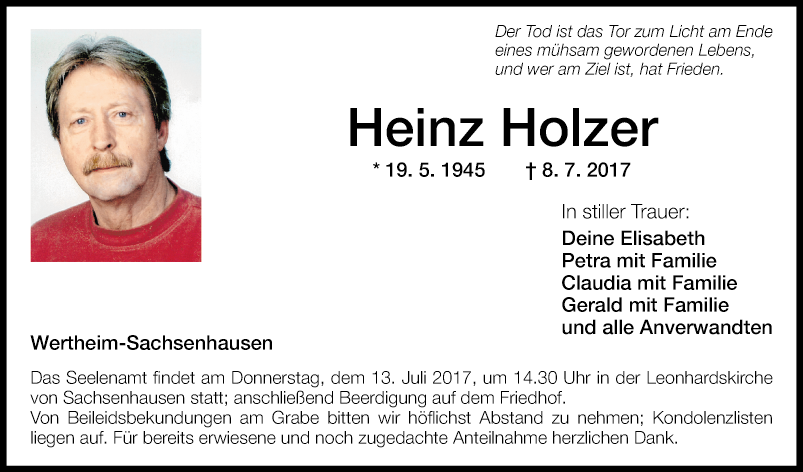 Heinz Holzer
