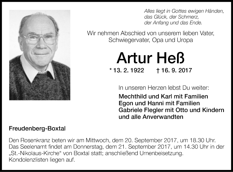 Artur Heß
