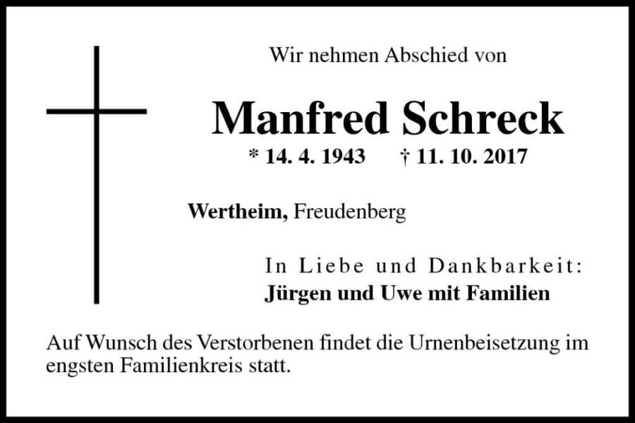 Manfred Schreck