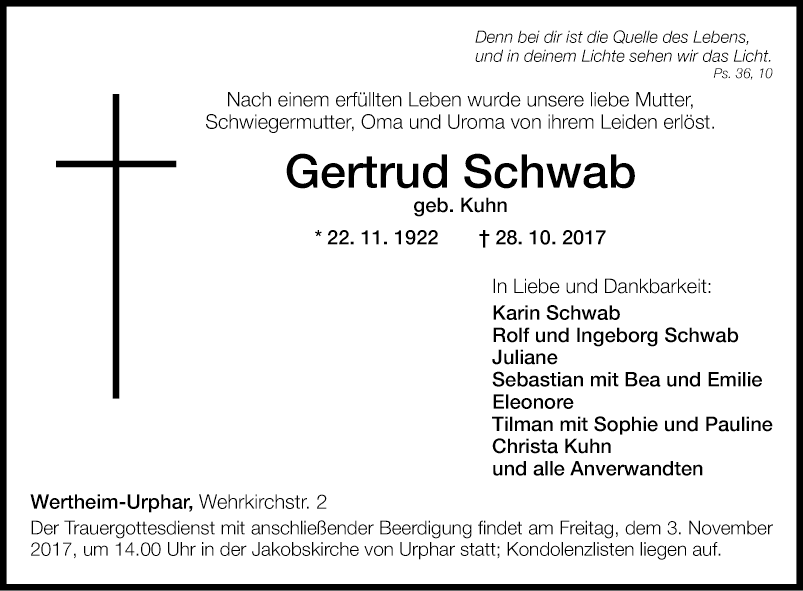 Gertrud Schwab