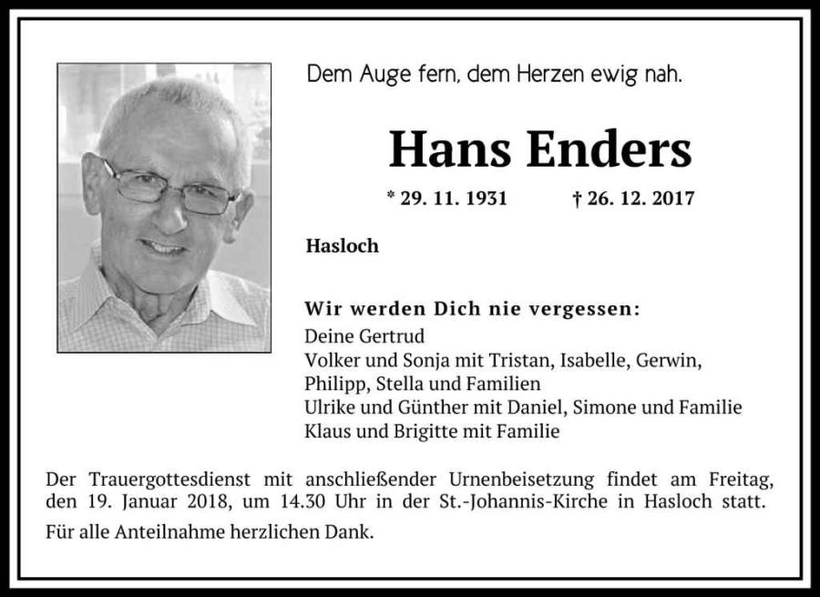 Hans Enders