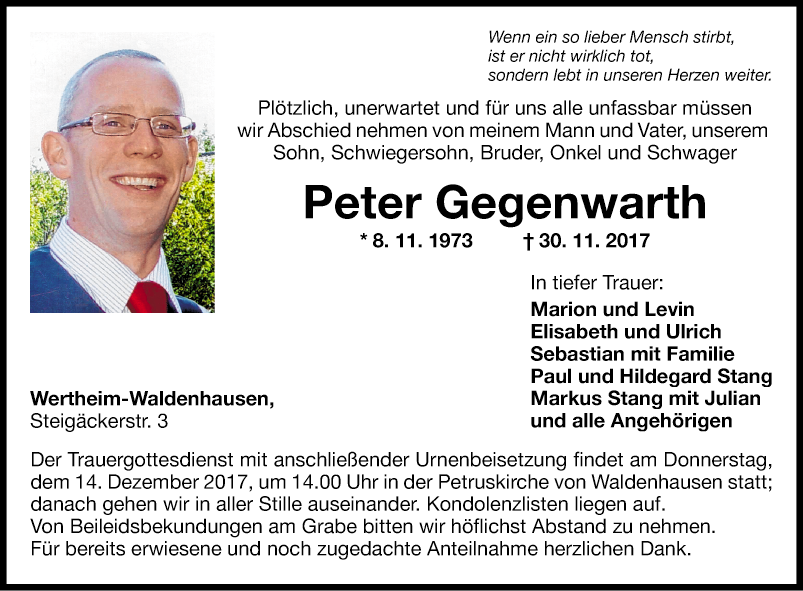 Peter Gegenwarth