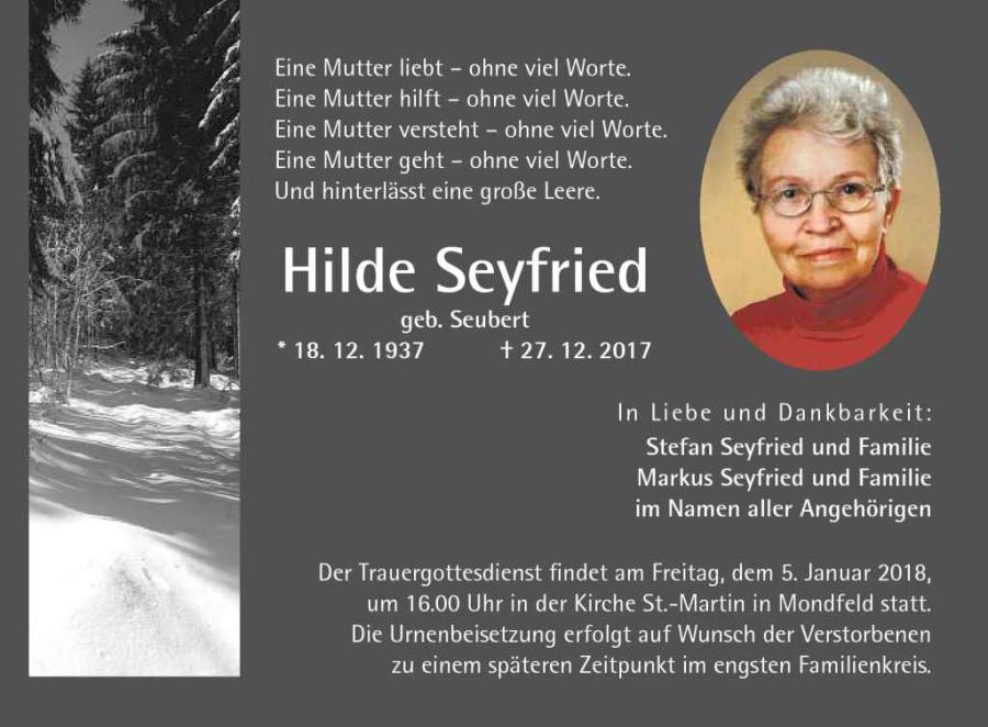 Hilde Seyfried